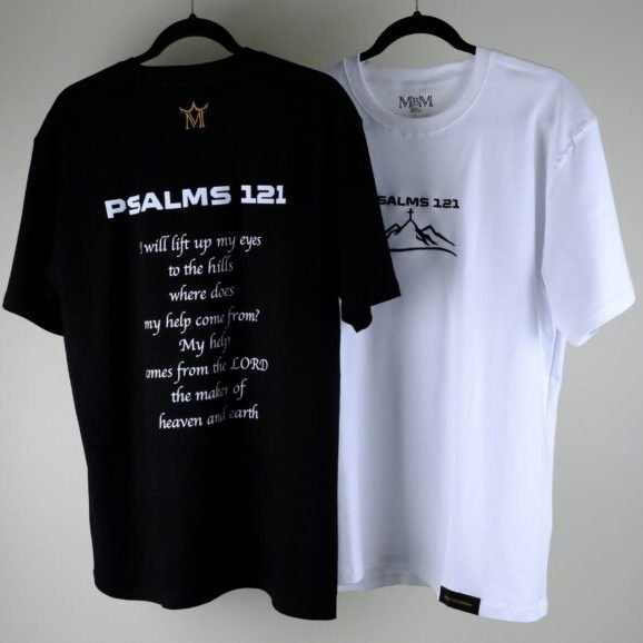 Psalms black and white
